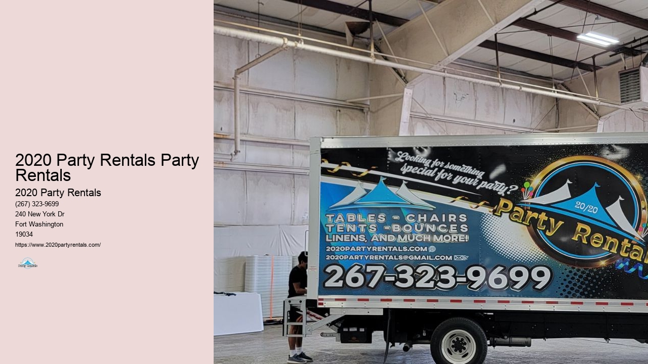 2020 Party Rentals Party Rentals