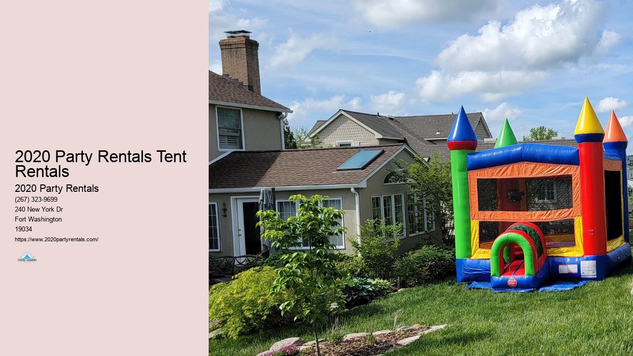 2020 Party Rentals Bounce House Rentals