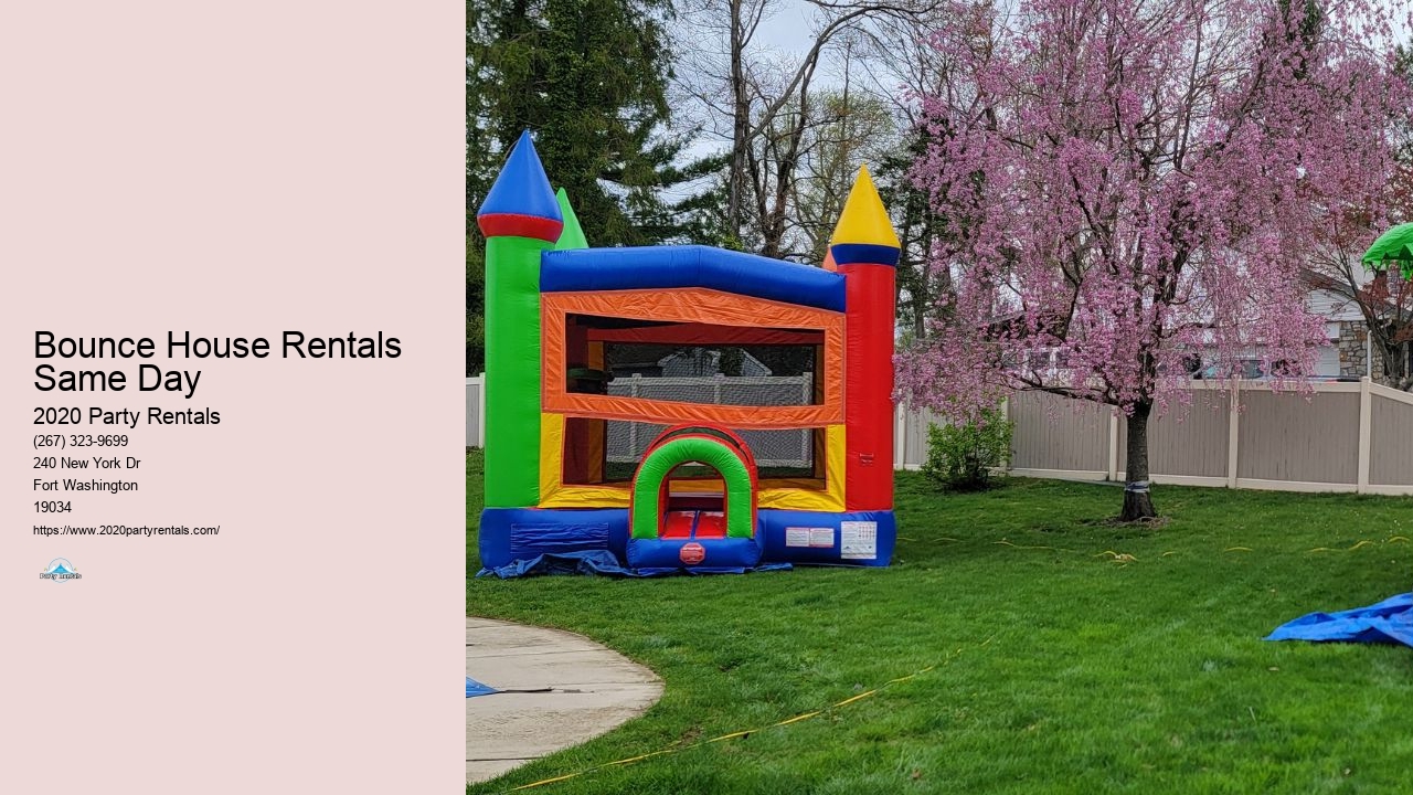 Party Rental Inflatable Obstacle Course