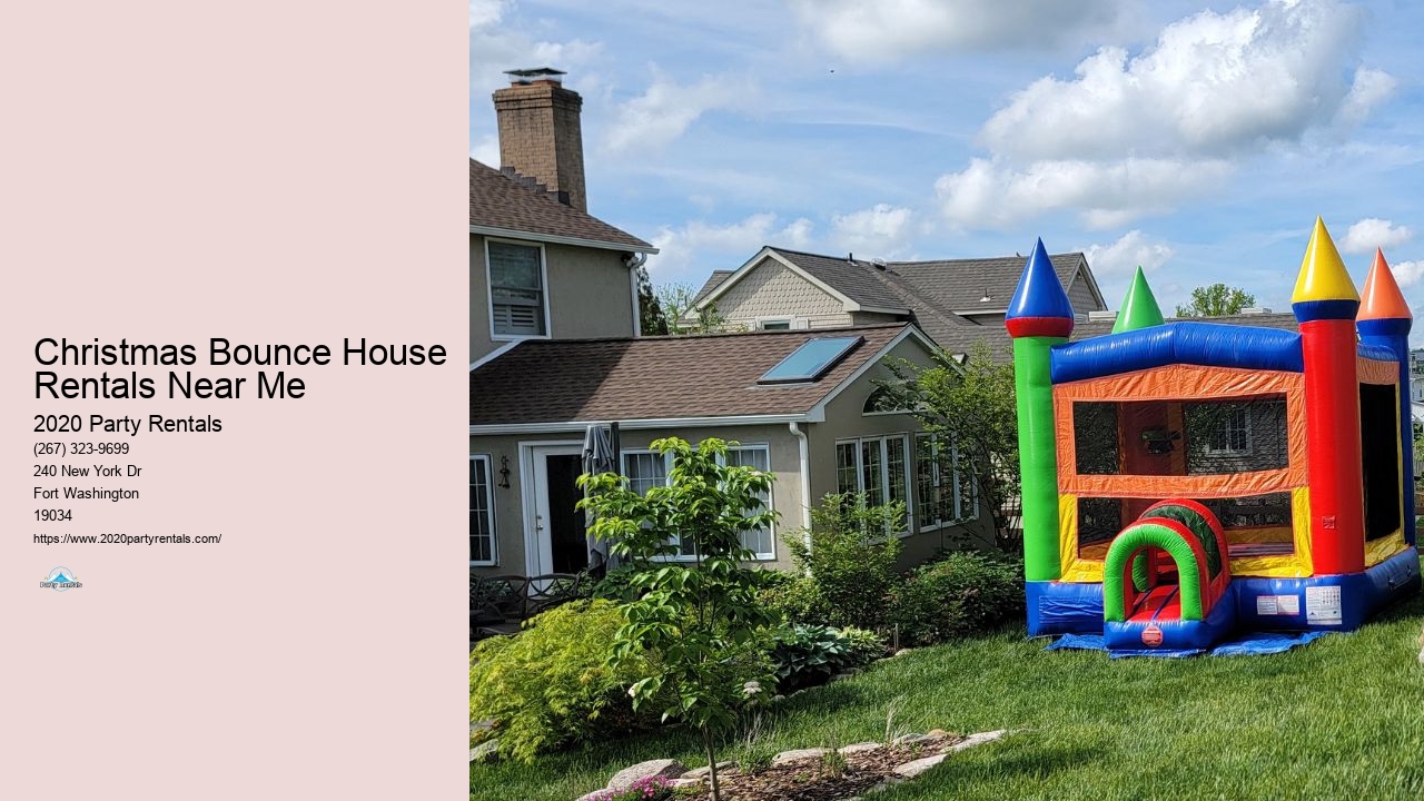 Bounce House Rentals Same Day