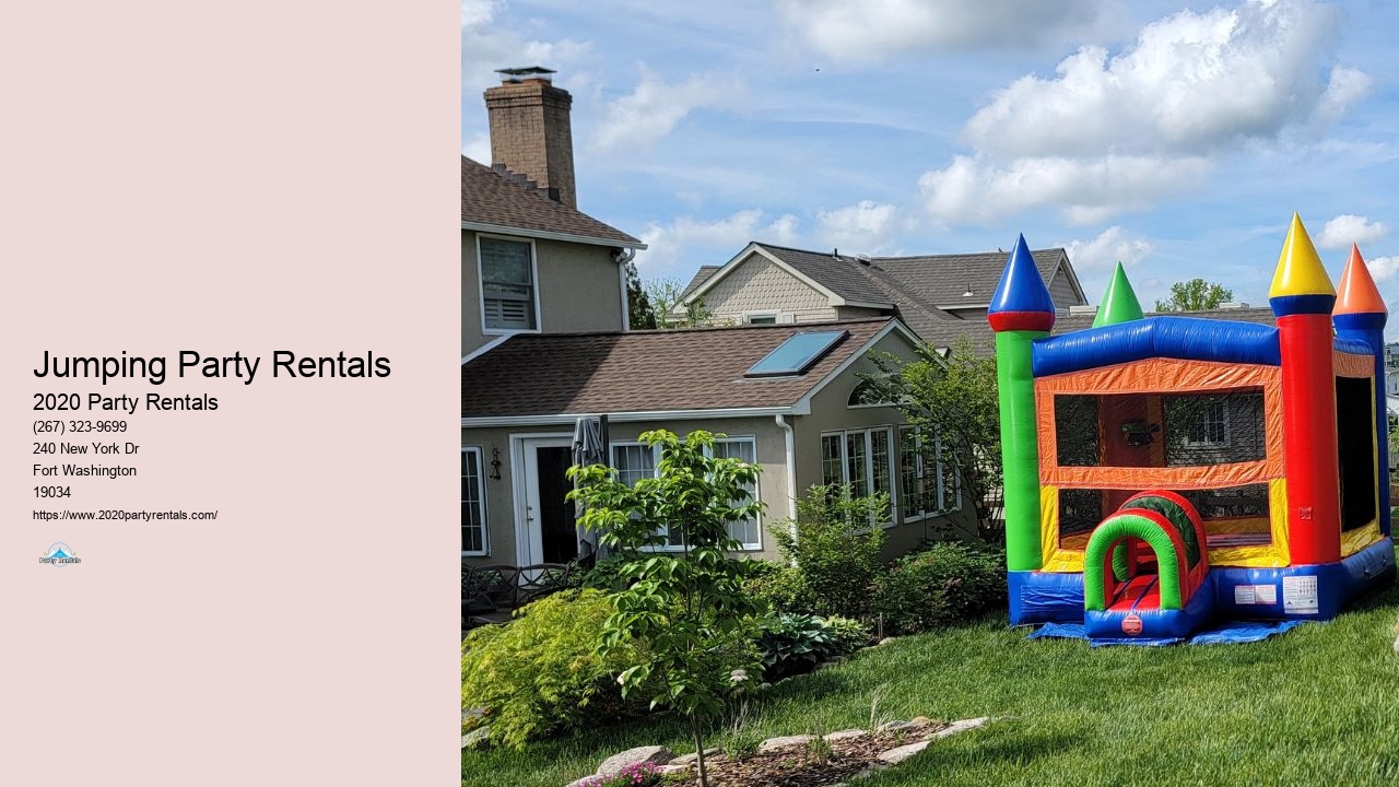 Bounce House Rentals Price