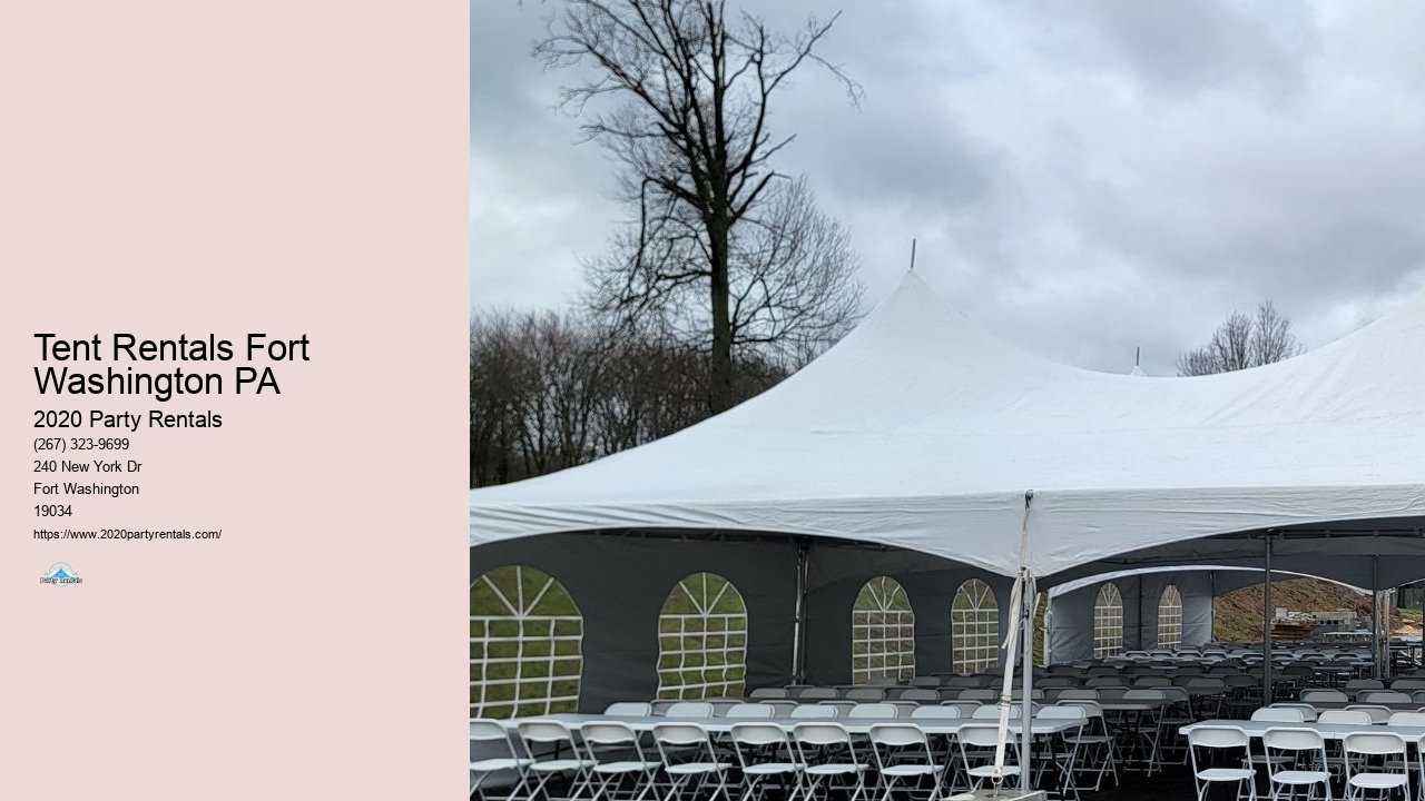 Tent Rentals Fort Washington PA